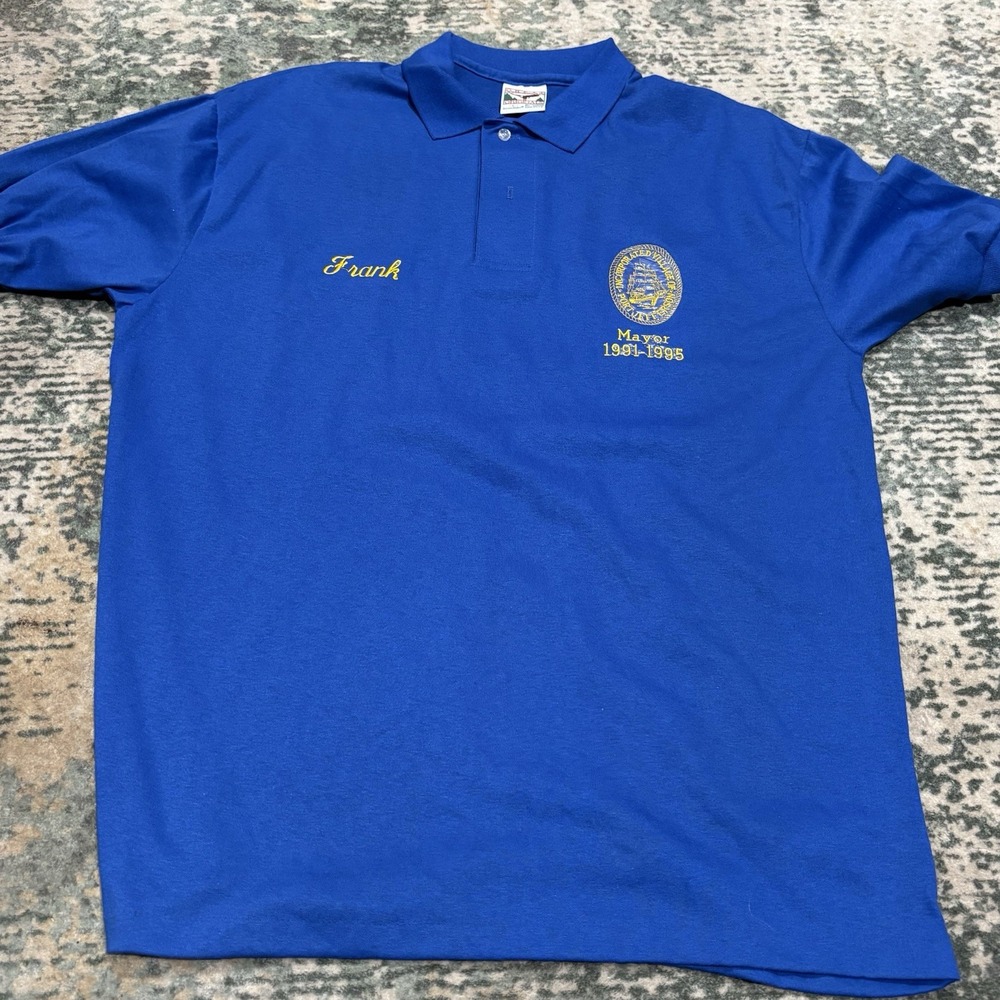Vintage Polo Mayor 1991-1995 Frank Made In USA Size Large